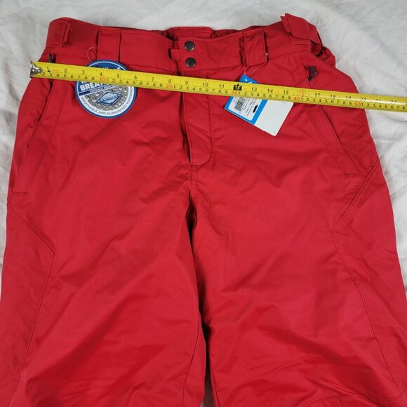Columbia Omni Tech Bugaboo Mens Large Red Ski Pants Winter Snow Outdoors Camping - Picture 9 of 12